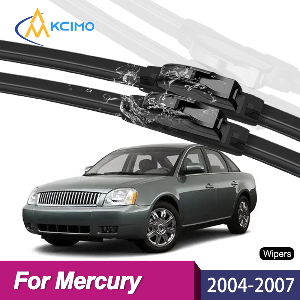 

OEM Style Exact Fit Front Windshield Wiper Blades For Mercury Montego 2004-2007 Perfect Replacement Wiper Kit