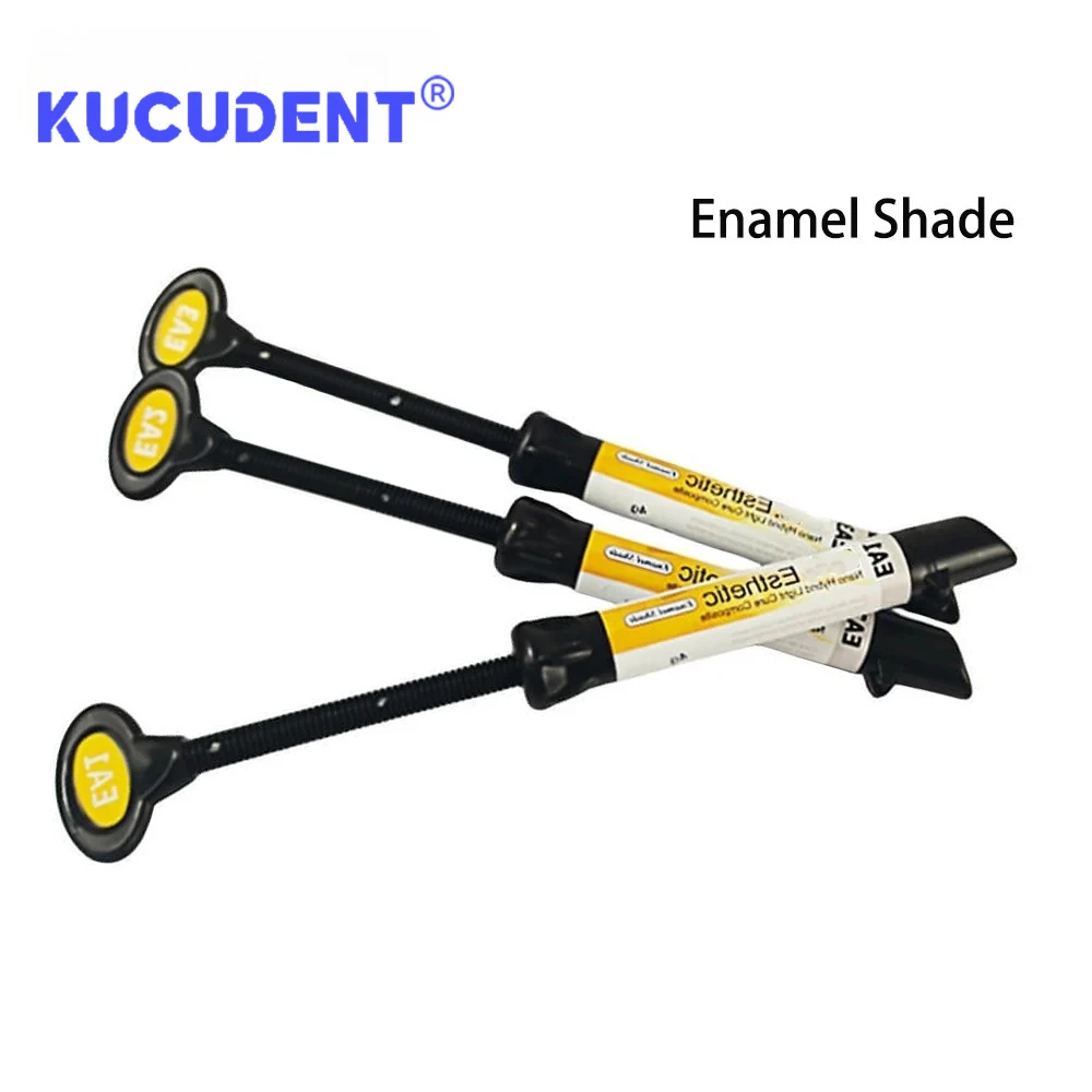 4g/シリンジ DENTEX エナメルレジン - 前歯修復用光重合型コンポジット、ナノハイブリッド充填材 (A2/A3)