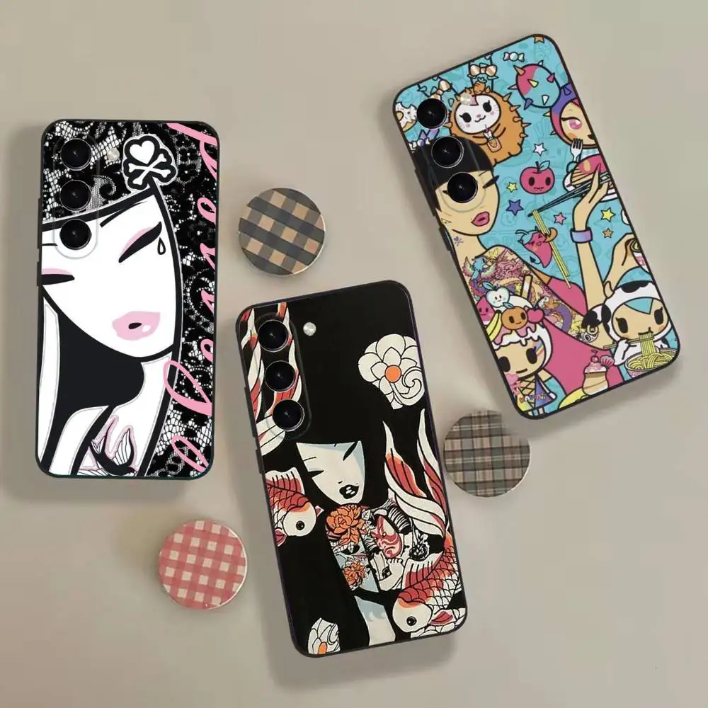 Cartoon T-Tokidokis Fashion Phone Case For Samsung Galaxy A52 42 32 22 12 02S 72 73 51 41 31 21S Cover