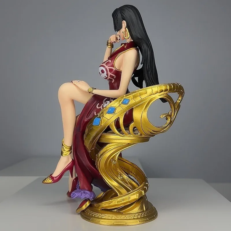 Bandai One Piece Gk Jt Sofa Empress Hancock Seated Pose Empress Boxed Figure Model Display Piece Action Figures Gift For Boys