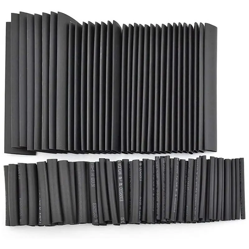 【LAST CHANCE】127-Piece Heat Shrink Tubing Set, Shrink Ratio 2:1, Electrical Consumables.