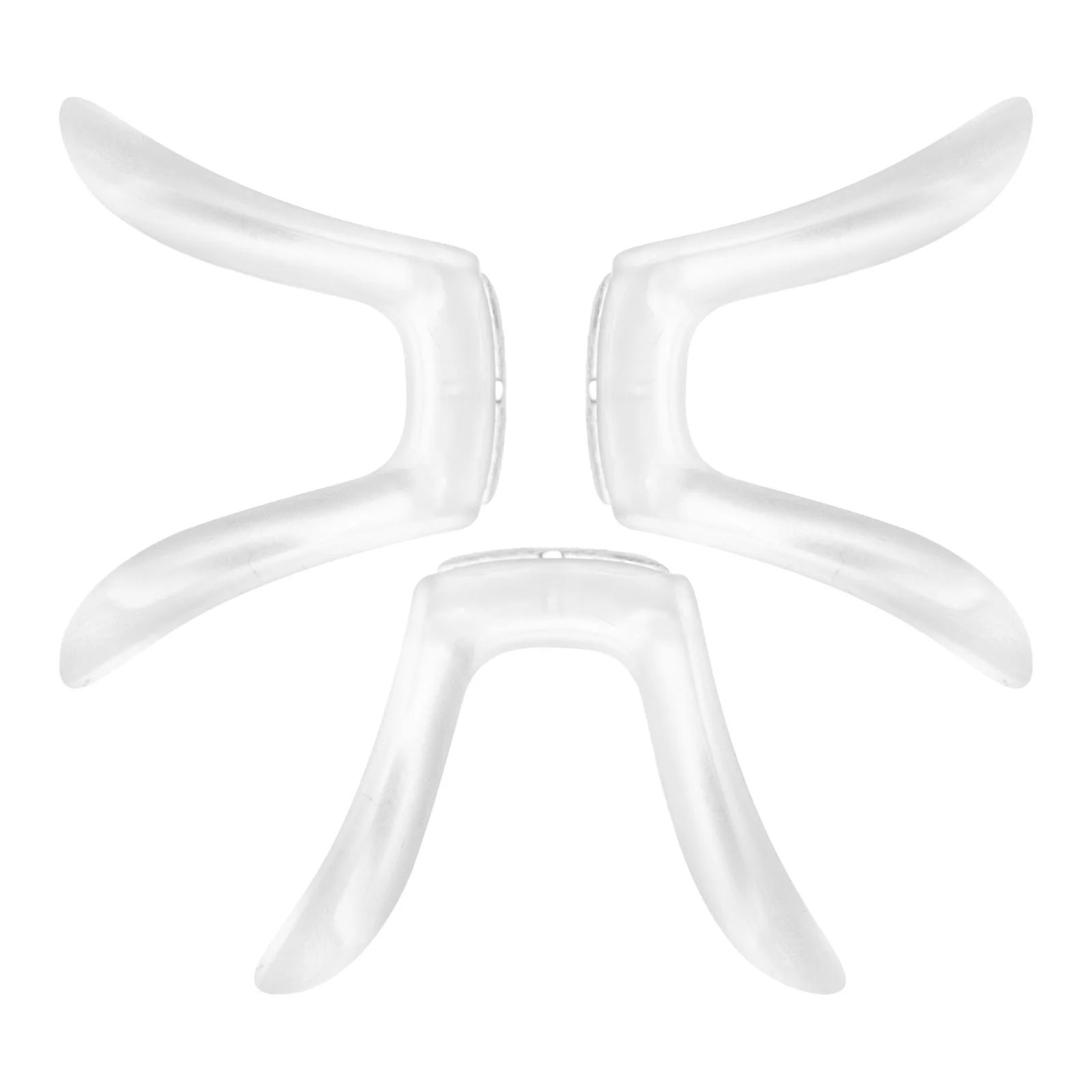 

3pcs Nose Pads For Eyeglasses Nonslip Silicone Replaceable Glasses Nose Pads Set Anti-Slipping Eye Glass Accessories Labor