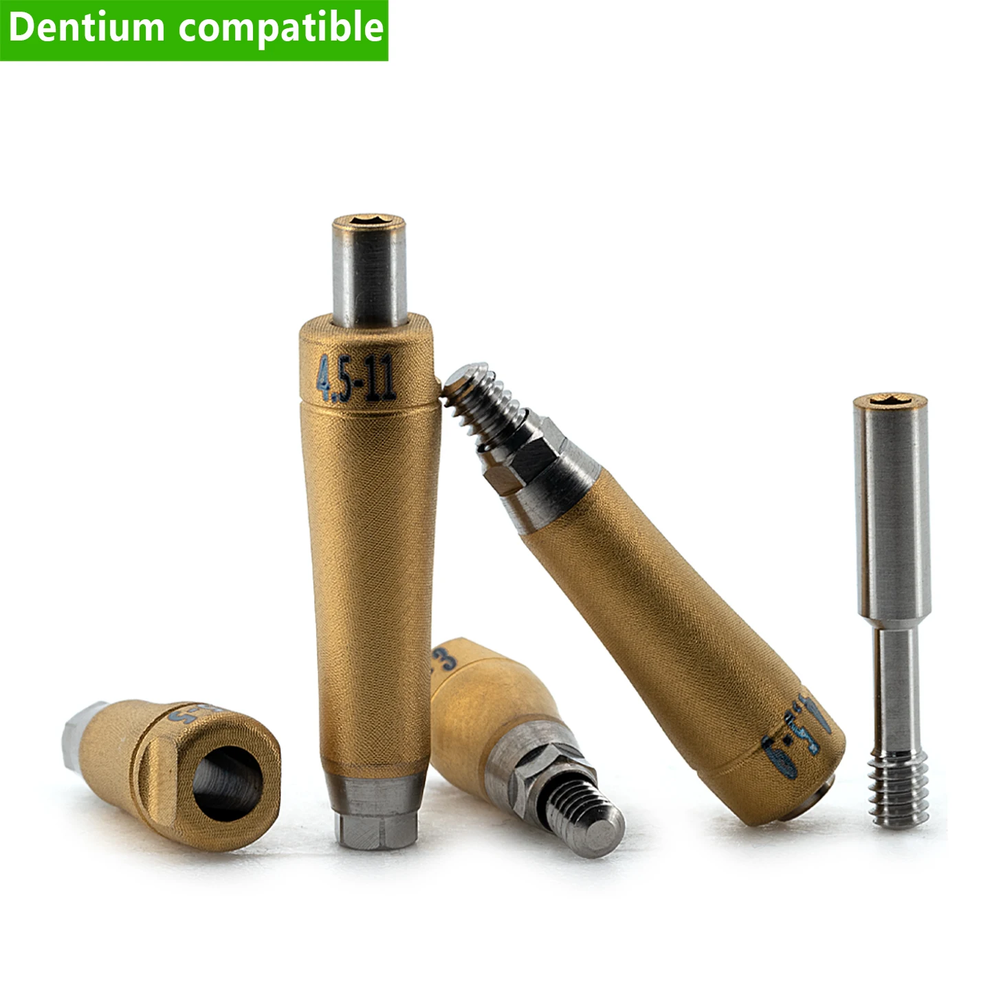 For Dentium Digital Scan Body 3-in-1 Scanbody Transfer Coping Healing Abutment CAD/CAM Lab Kit Factory Direct Sales Wholesale