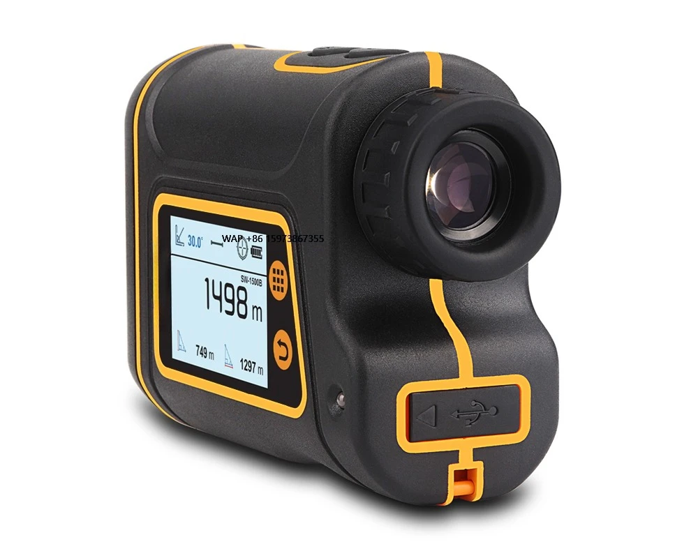 

SNDWAY SW-1500B Touch Screen Digital Golf Laser Rangefinder 1500 Meter Telescope Hunting Rangefinder/Laser Rangefinder