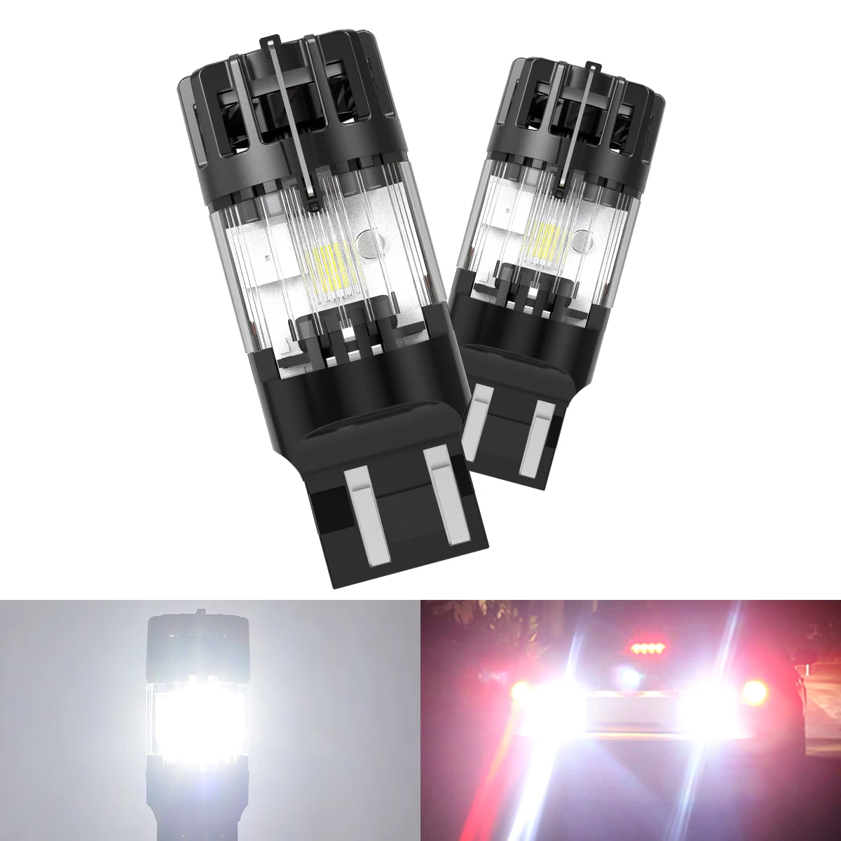 

2 шт. T20 7443 Canbus светодиодные автомобильные фонари W21W W21/5W 7440NA светодиодные автомобильные фонари работает 21 Вт 12 В WY21W для Subaru BRZ WRX STi Solterra