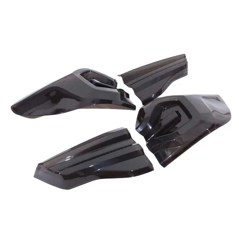 

For BMW X3 IX3 X3M G01 G08 F97 2022-2024 ABS Blackened Car Rear Tail Light Turn Signal Decoration Cover Car Accessories