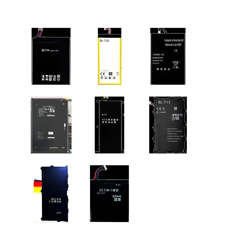

Tablet Battery Safe BL-T27 BL-T20 BL-T13 4000-8200mAh For LG g Pad 10.1" f x Xii 3 5 7.0 8.0 8.3 10.1 4G II