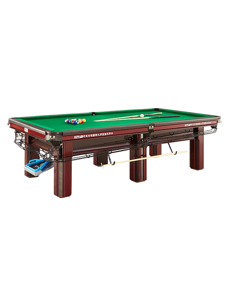 

Bojue Chinese Black Eight Billiards Table Standard Type Household Indoor Adult Billiards Table Case Commercial Steel Warehouse B