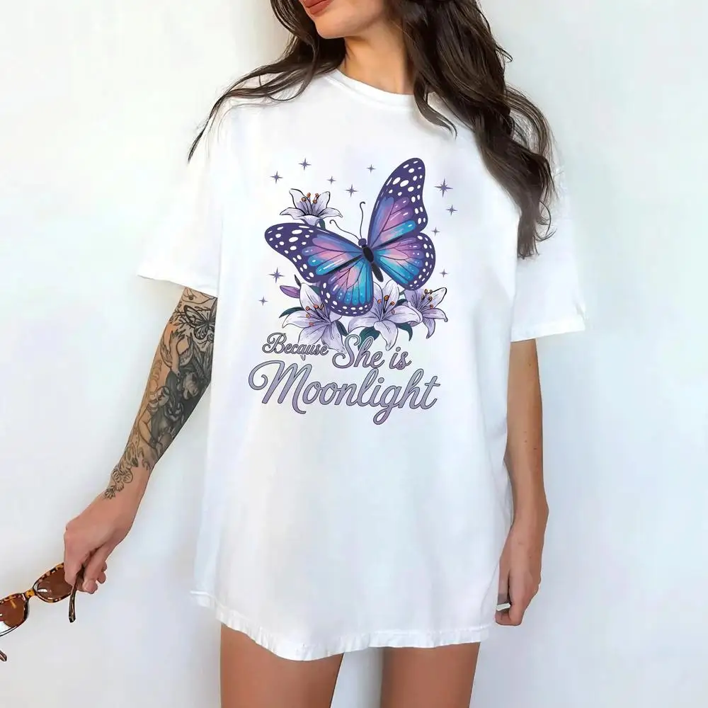 

Kingfisher Aesthetic Shirt,She Is Moonlight Shirt, Quicksilver Romantasy Tee, Callie Hart Quote Shirt, Dark Fantasy Reader Shir