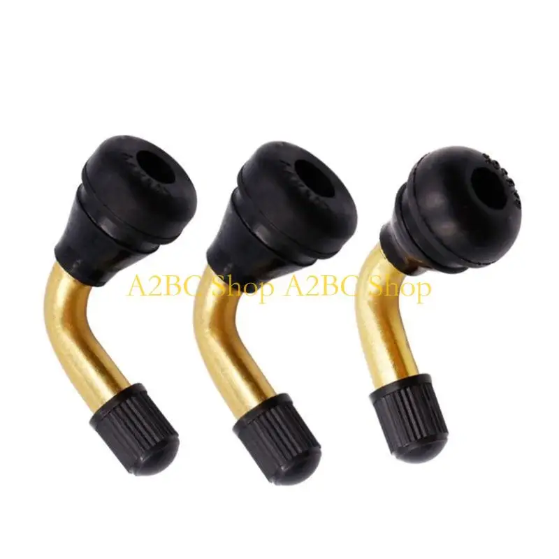 A2BC Reinforced Copper Motorcycle Tire Valves Stem Leak Proof Seal Vacuum Tire Systems