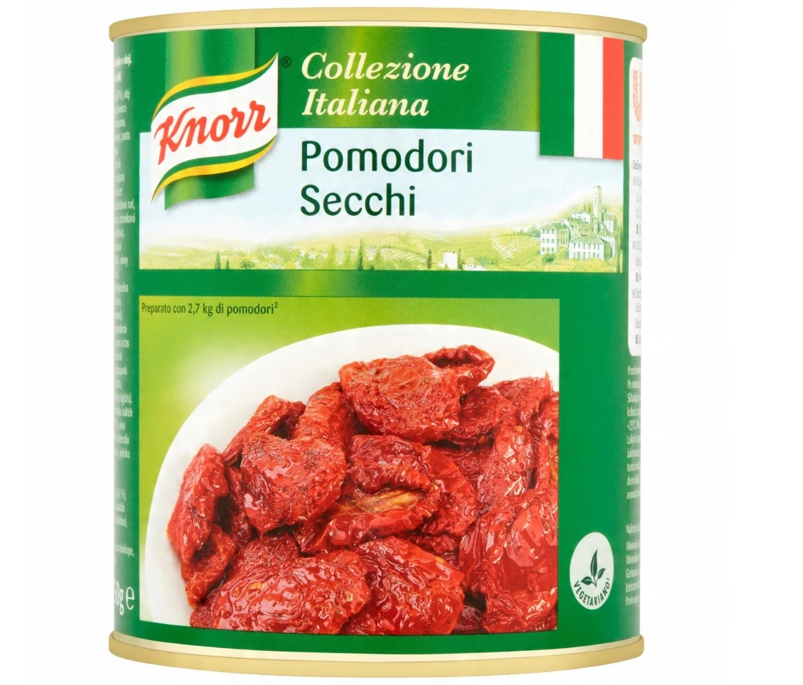 طماطم مجففة في علبة 750 جرام - كنور