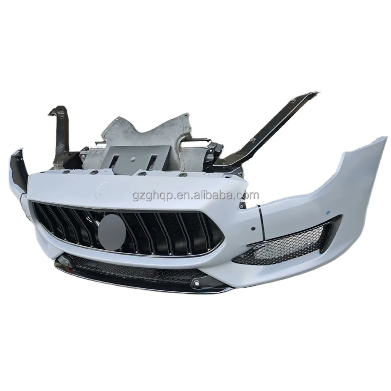 High Quality for Quattroporte GTS Body Kit Front Bumper Assembly and Front Mouth Auto Body Part for Car