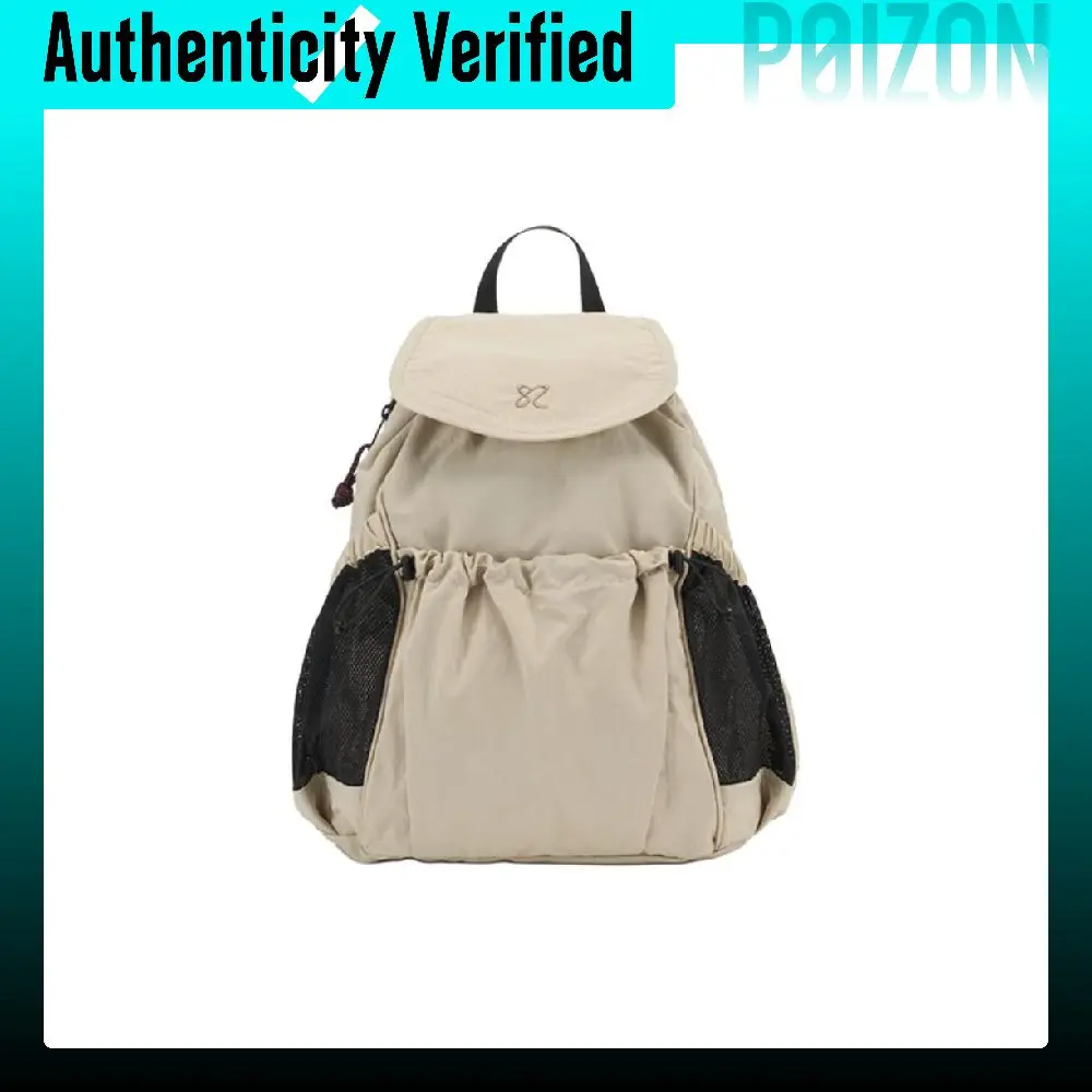 SAMSONITE Nylon Backpack Unisex Beige Gray UP5-15001