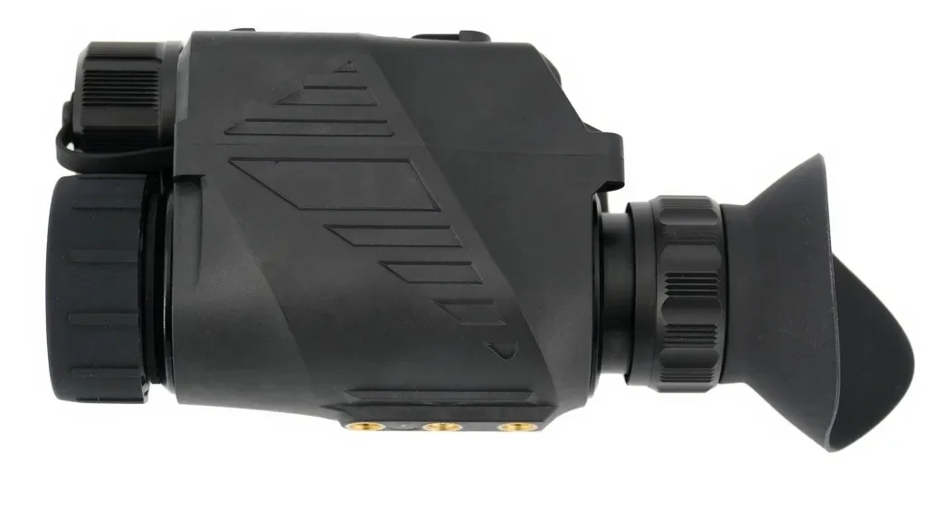 กล้องมองกลางคืนแบบพกพา ความละเอียด 640x512 แบบมองภาพความร้อน อินฟราเรด ใช้ได้ทั้งแบบมือถือหรือติดหมวก