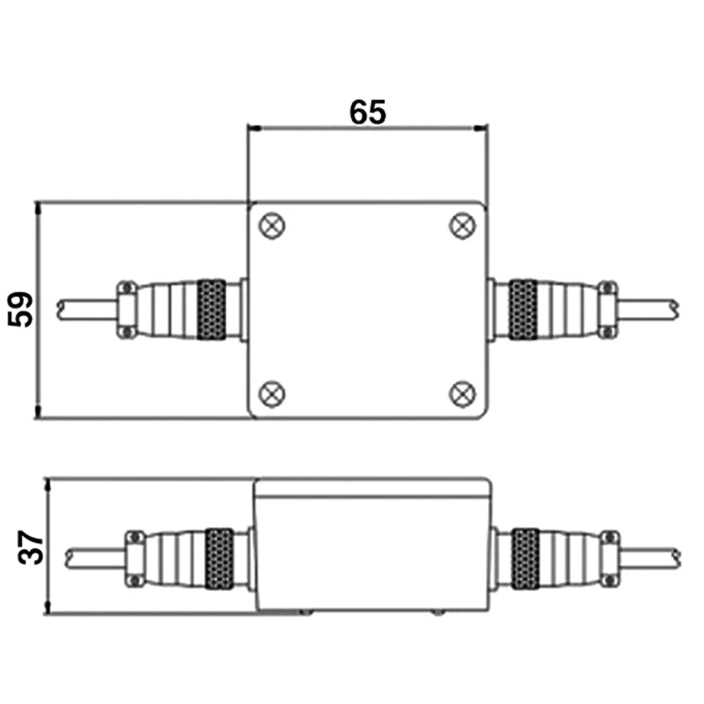 Pressure Transmitter 12V 24V Power Supply Gravity Detector 0-5V 0-10V 4-20MA Output Weighing Sensor Alloy Housing