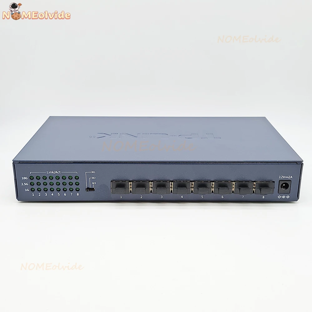 Imagem -03 - Sfp Mais 10 Gigabit All-optical Porto Switch Unmanaged Plug And Play 8-port 10 Gigabit Sfp Mais Porto Óptico Tl-st1008f 8-port