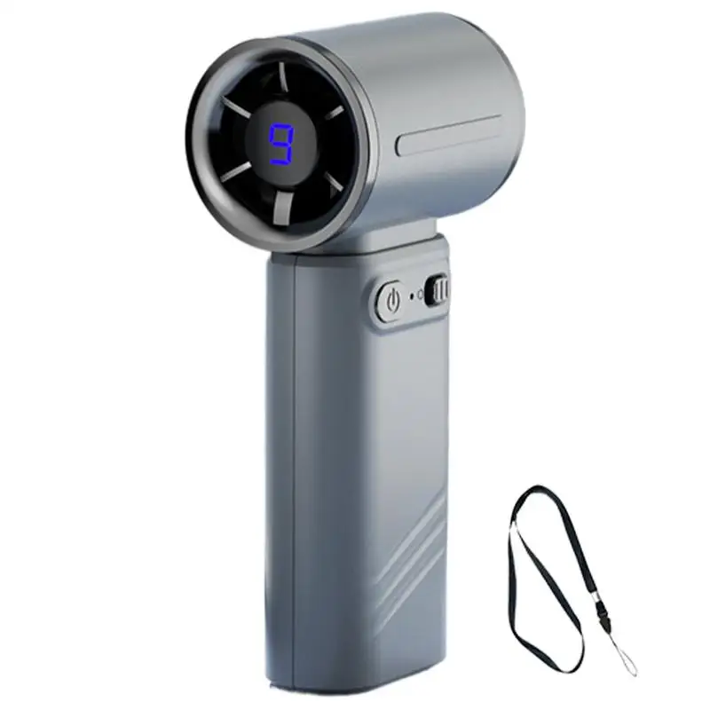 

Portable Handheld Fan Battery Operated Rechargeable Personal Fan Personal Cooling Tool With Digital Display For Travel Outdoor