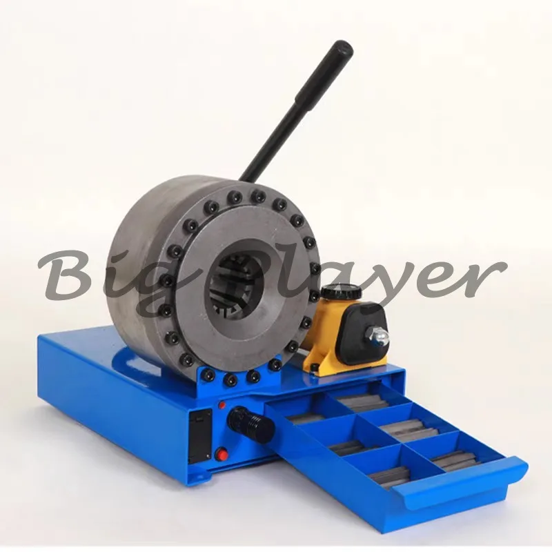 

1/8-2 щипцы для шланга, ручной комплект для гидравлической штамповки переменного тока, производство резины, механический обжимной шланг