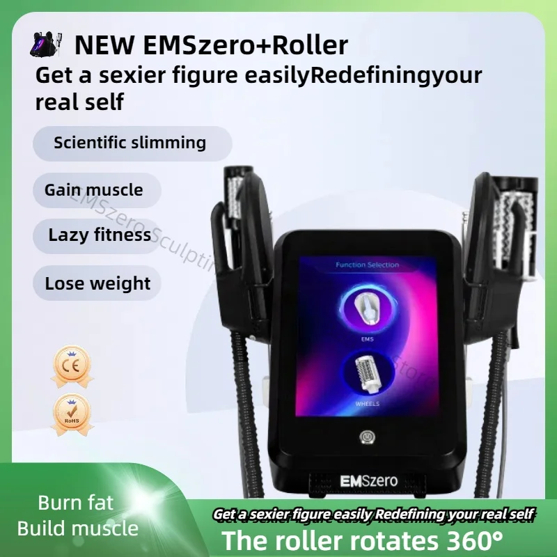 

Inner Ball EMSzero Roller Massager Body Slim Vacuum Shape Therapy Equipment Rotating Treatment Cellulite Reduce Slimming Machine