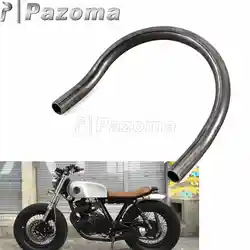22MM Motorcycles Cafe Racer Upswept Rear Seat Frame Hoop Loop Tracker End for Honda CB Yamaha XS SR XJ Suzuki GS Kawasaki KZ