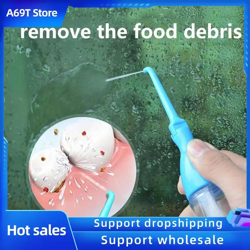 

A69T 4X ирригатор для полости рта, очистка рта, мытье зубов, ирригация воды, ручной ирригатор для воды, без электричества, ABS