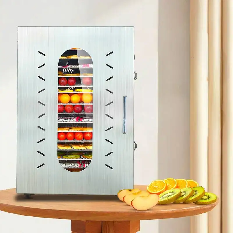 16 layer large capacity stainless steel  dryer fruit and vegetable  medicine beef jerky food dehydrator  air dryer secador