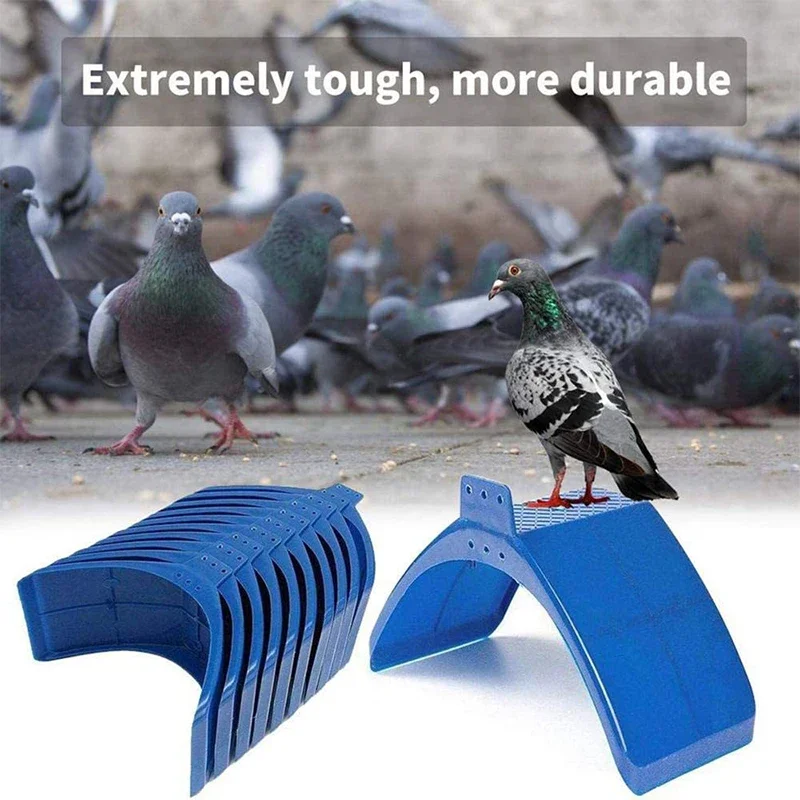 1PC Fashion Plastic Pigeon Perch Dove Blue Rest Stand Frame Parrots Dwelling Pigeon Perches Roost for Bird Supplies