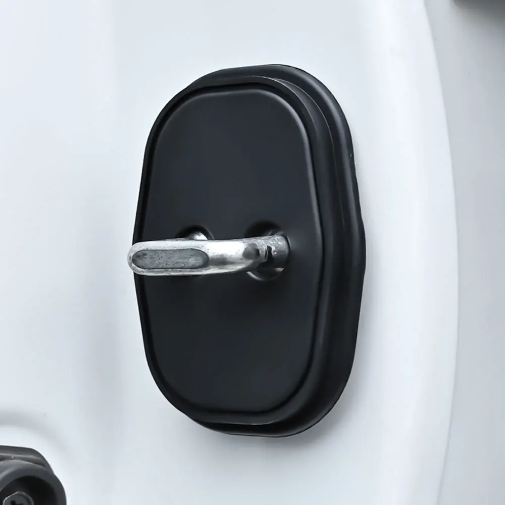 

Car Door Mute Damping Cushion Silicone Door Lock Buckle Door Anti-collision Protective Cover For OPEL CORSA Electric 2019-2025