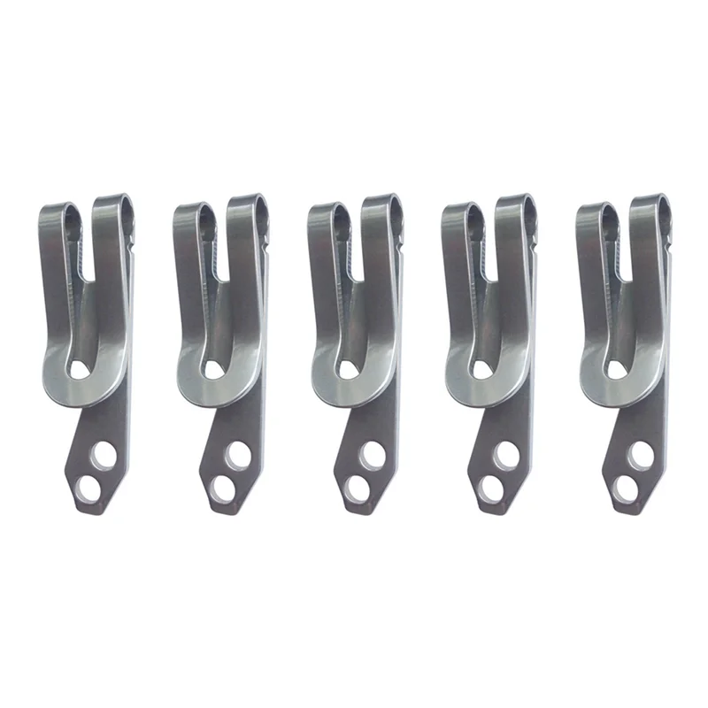 

【SEE】5X Stainless Steel EDC Multifunction Tool Belt Key Chain Clip Bottle Opener