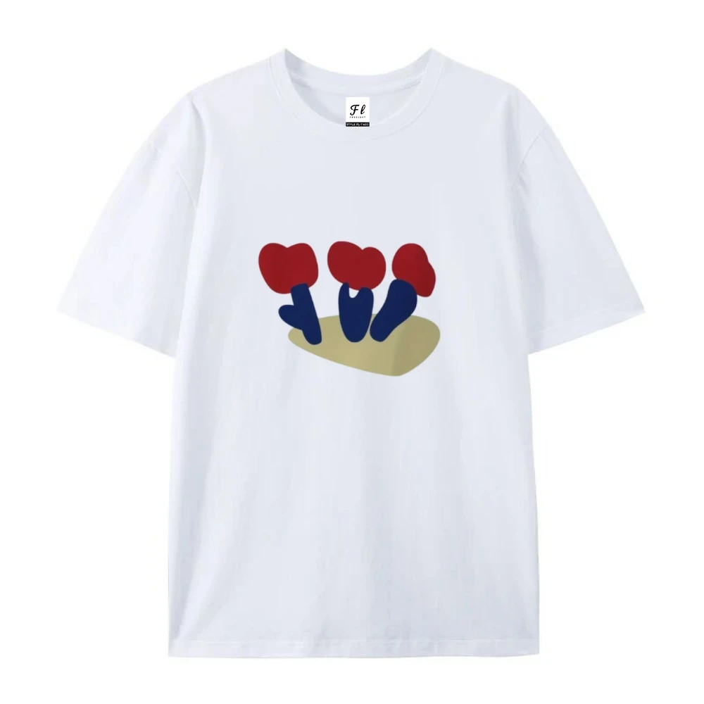 Easy To Wear Clothes Woman Pure Cotton T - Shirt Fits Daily Leisure And Relaxation With Simple And Comfortable Version Design