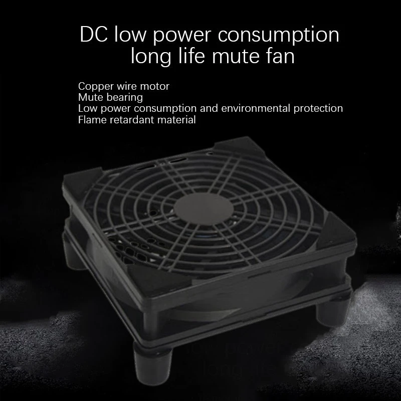 Router Cooling Fan,Diy Pc Cooler Tv Box Wireless Cooling Silent Quiet Dc 5V USB Power 120Mm Fan