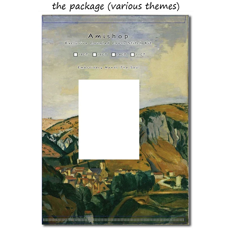 Amishop Count Canvas Cross Stitch kit, questo giorno Verse, niente vale più di questo giorno, Rose Flowrs, ricamo, Dim 65207