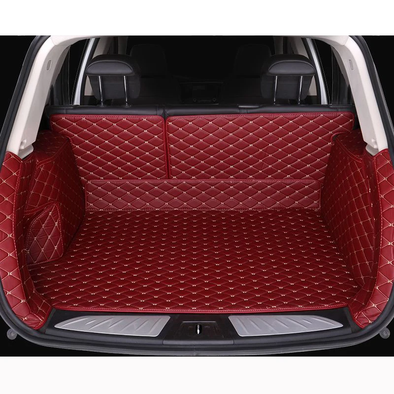 

Custom Car Trunk Mats Fit For Jaguar F-Pace X761 2018 2019 2020 2021 2022 2023 2024 2025 Auto Cargo Liner Pads Car Boot Carpet
