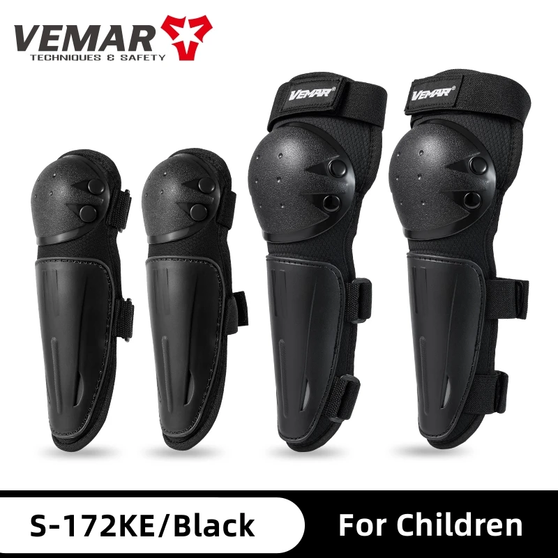 Kid's Motorcycle Knee And Elbow Pads Protection Motocross Riding Outdoor Sports Roller Skating Children Protective Sets