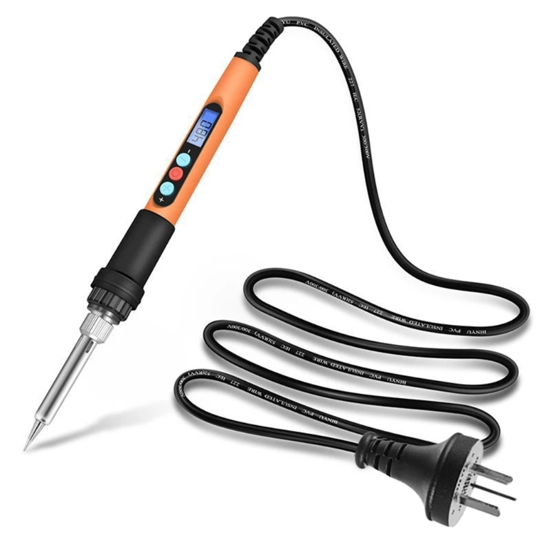 Portable 100W Soldering Iron with Adjustable Temperature Anti-scald Material