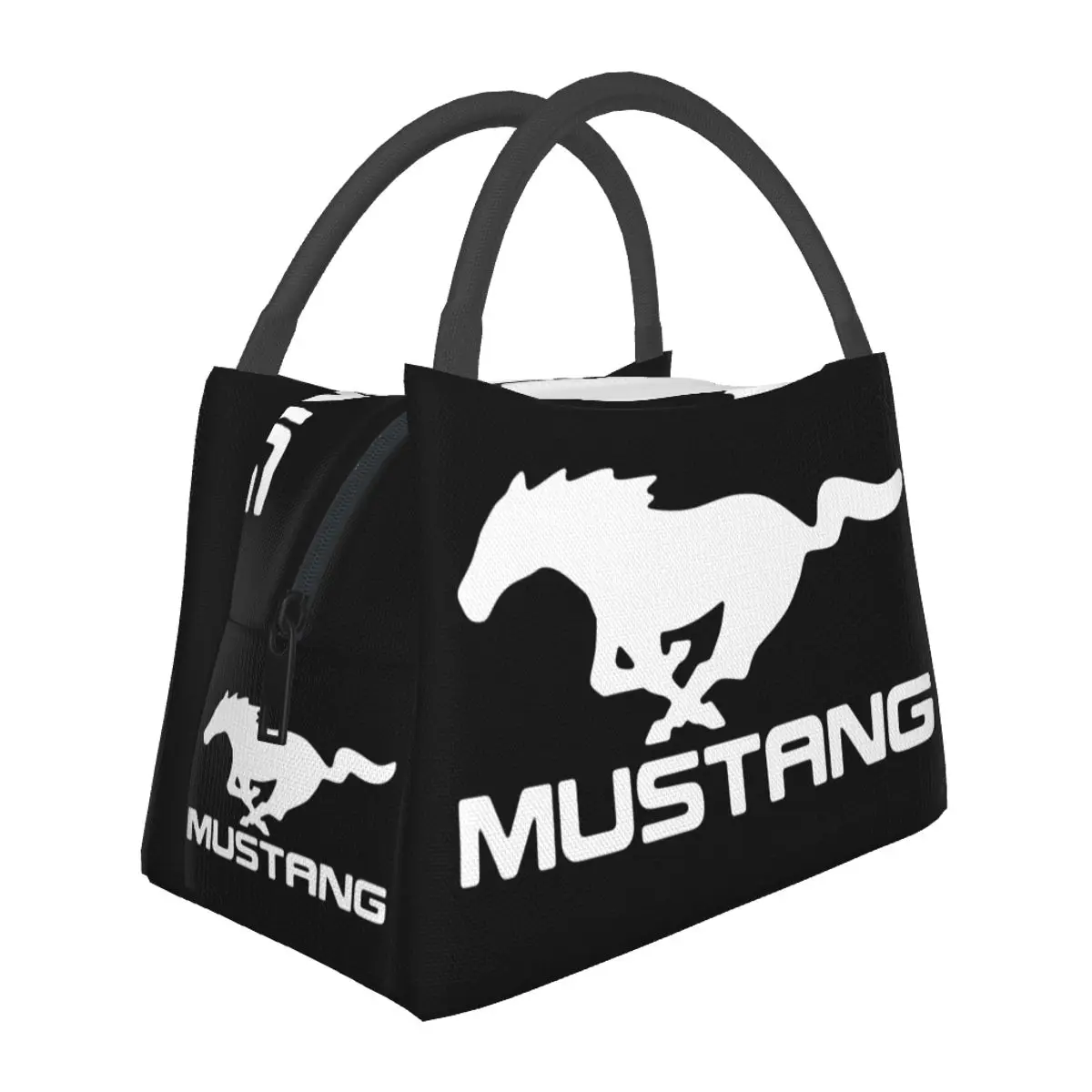 MUSTANG Logo Portable insulation bag for Cooler Food Office Pinic Container