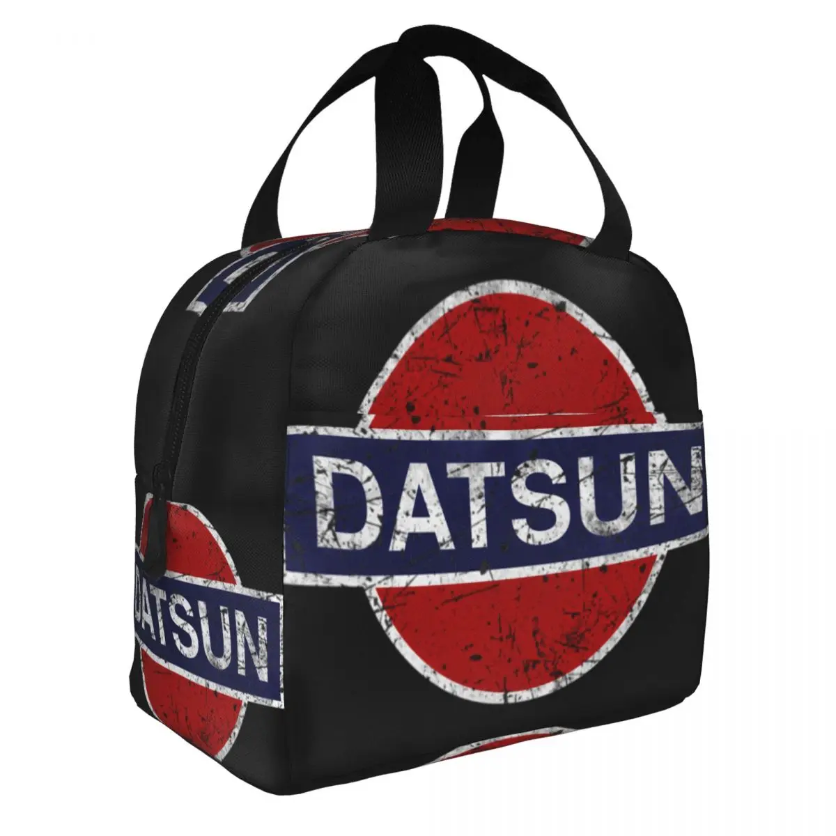 Datsuns Racing Car Lunch Bag Women Cooler Warm Insulated Lunch Boxes for School