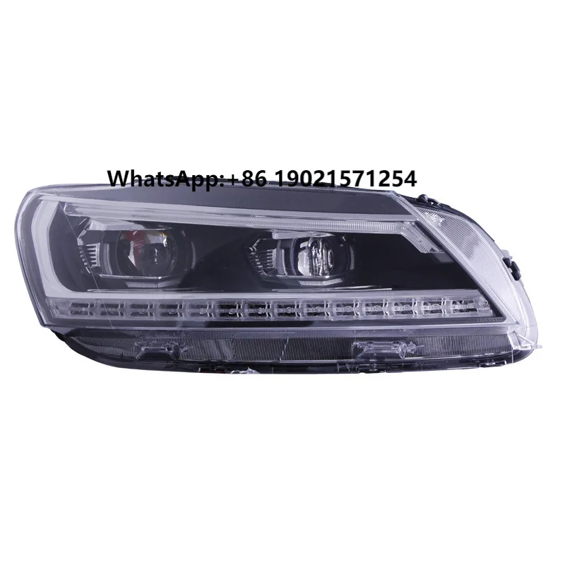 

2011-2016 VW for Passat B7 LED Headlight with DRL Xenon Lamp Plastic Headlamp