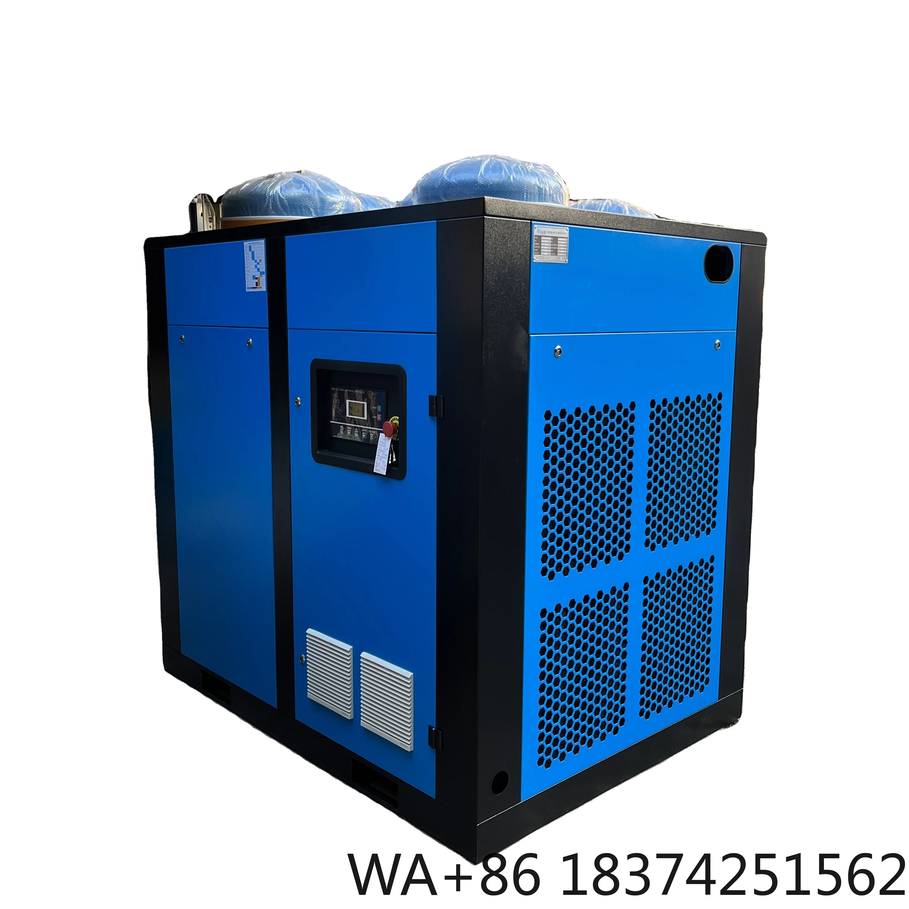 ZAKF China Outstanding Energy Saving Low Noise 75HP55KW IP54 380V/220V/110V Multiple Purchases Screw Air Compressor High Opinion