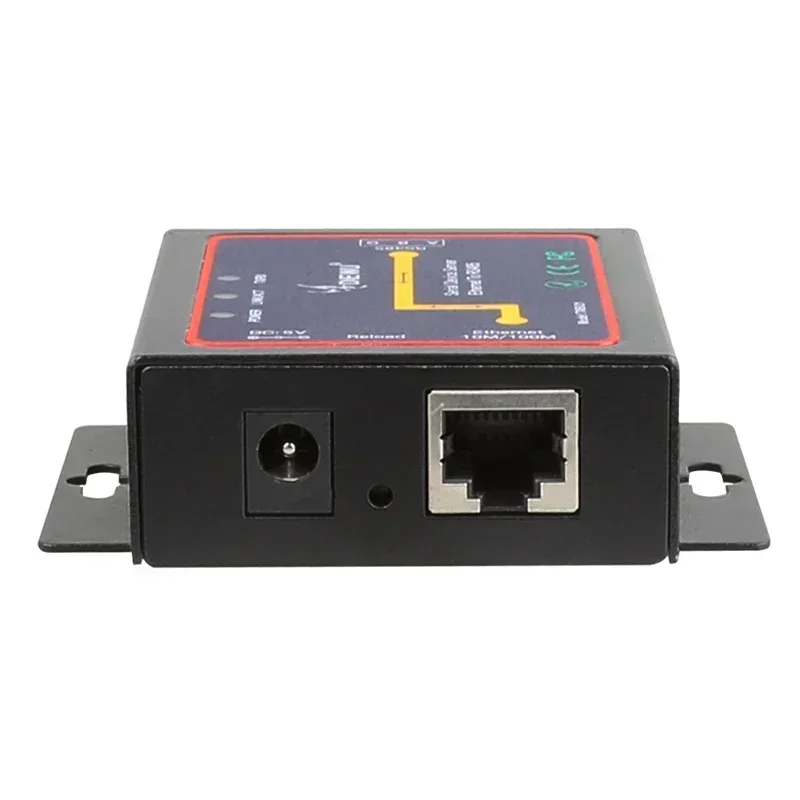 محول إيثرنت RJ45 إلى RS485 محول جهاز تسلسلي صناعي محول إيثرنت TCP/RTU/UDP يدعم نظام Windows