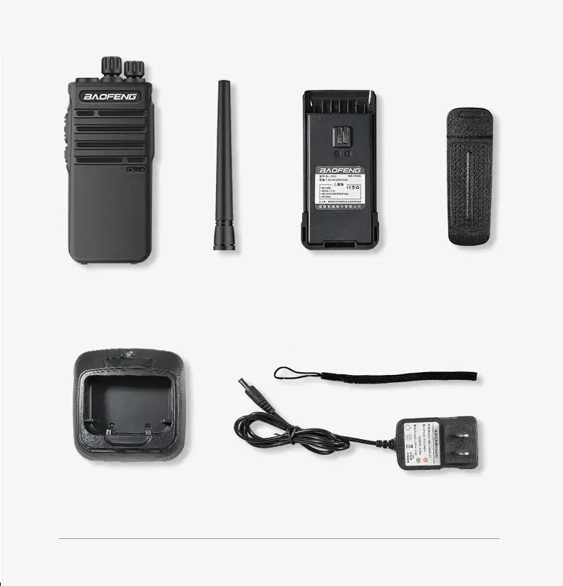 Practical bestseller BAOFENG  BF-1902 10W High Power Mini Walkie Talkie Anti-Interference Handheld Radio for Outdoor Constructio