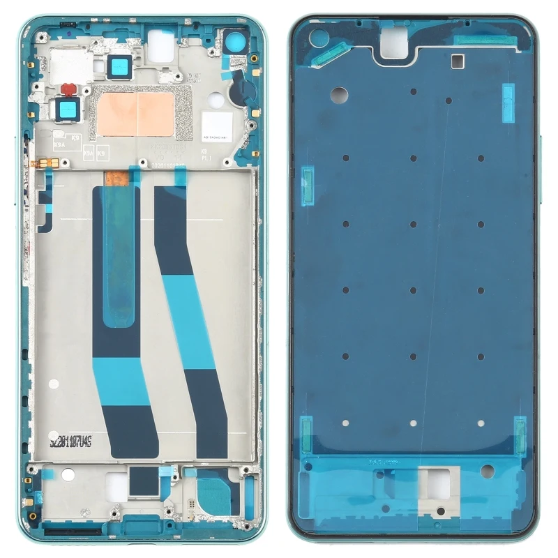 Front Housing LCD Frame Bezel Plate for Xiaomi Mi 11 Lite 5G / Mi 11 Youth/11 Lite 5G NE Phone Frame Repair Replacement