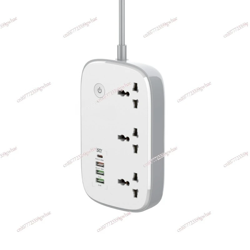 

Smart wifi graffiti plug 30W fast charging typec expansion plug-in board universal socket multi-plug