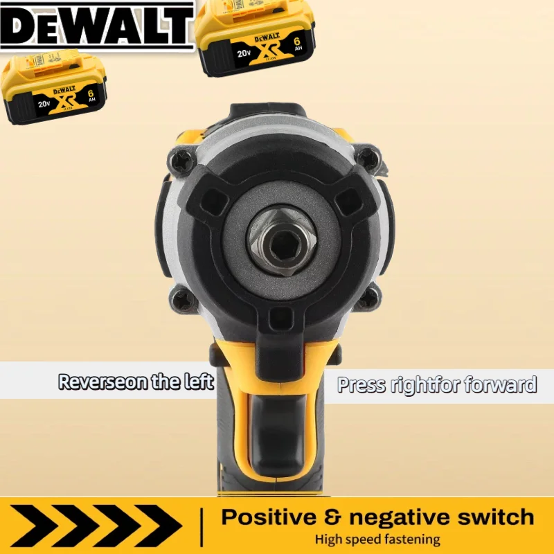 ديوالت الذرية الحد الأقصى مفتاح ربط لاسلكي DCF921 1/2 بوصة مفتاح ربط لاسلكي متغير السرعة شحن وجع بطارية 20 فولت