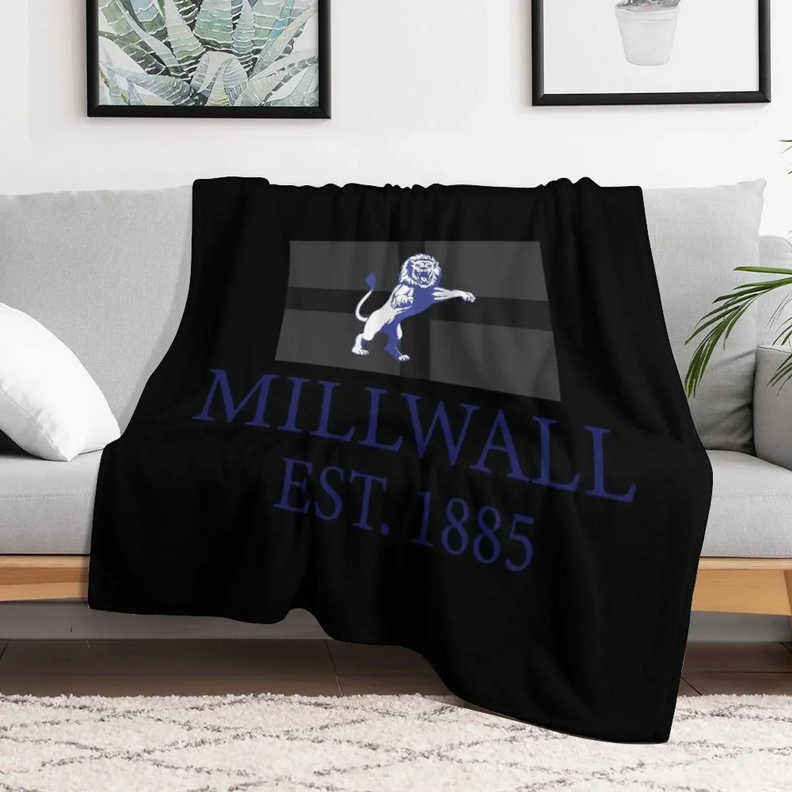 Millwall 1885 Throw Blanket sofa bed Polar Plaid on the sofa Quilt Blankets