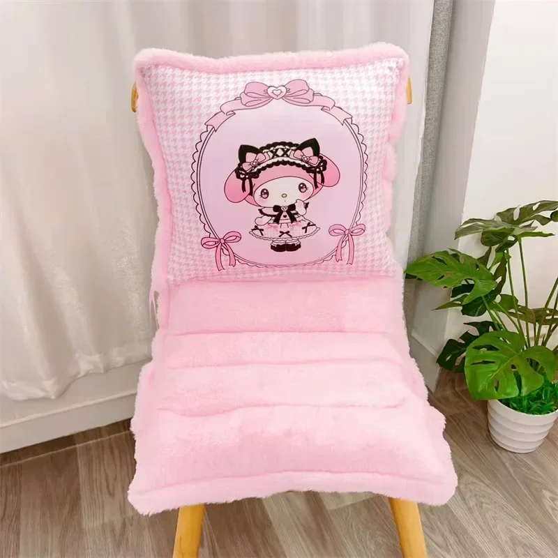 

Hello Kitty Cinnamoroll Anime Kawaii My Melody MINISO Soft Cushion Cute Cartoon Home Dining Chair Warm Seat Mat Gifts Toys