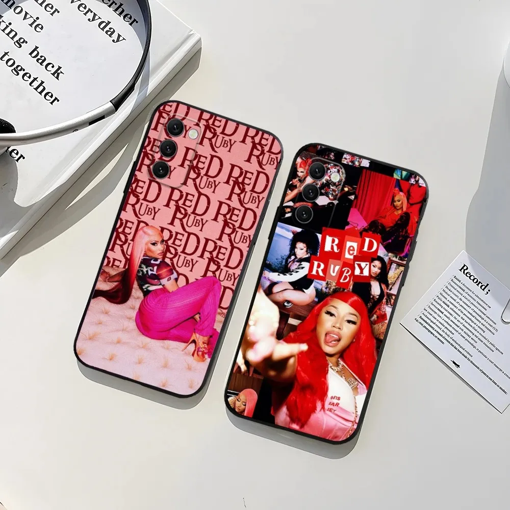 

N-Nicki Minaj Singer Phone Case For Samsung Galaxy A13,A21s,A22,A31,A32,A52,A53,A71,A80,A91 Soft TPU Protective Cover