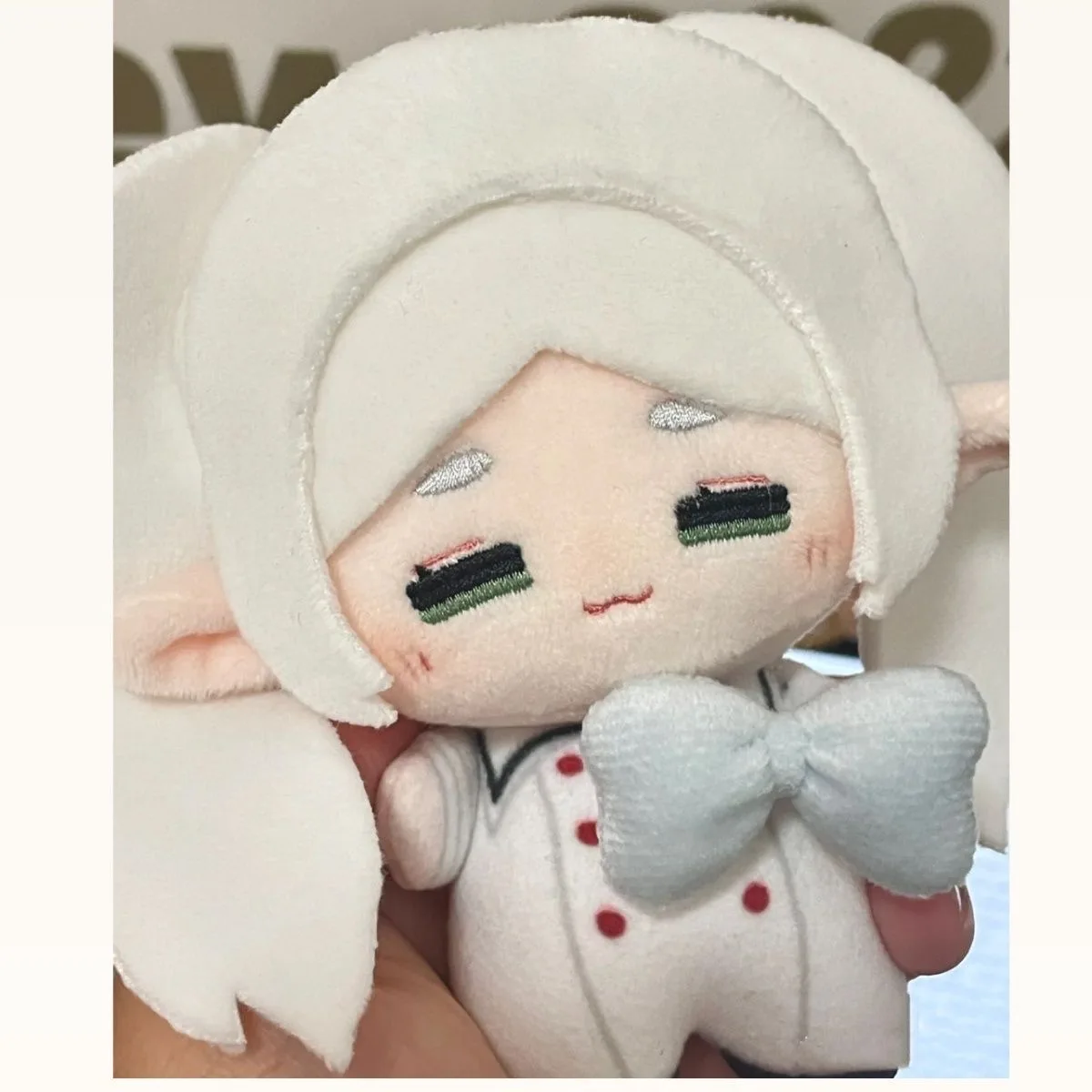 20 سنتيمتر أنيمي فريرين: ما وراء نهاية الرحلة فريرين سمات وسيم تأثيري لينة القطن الجسم فستان Kawaii التميمة هدية