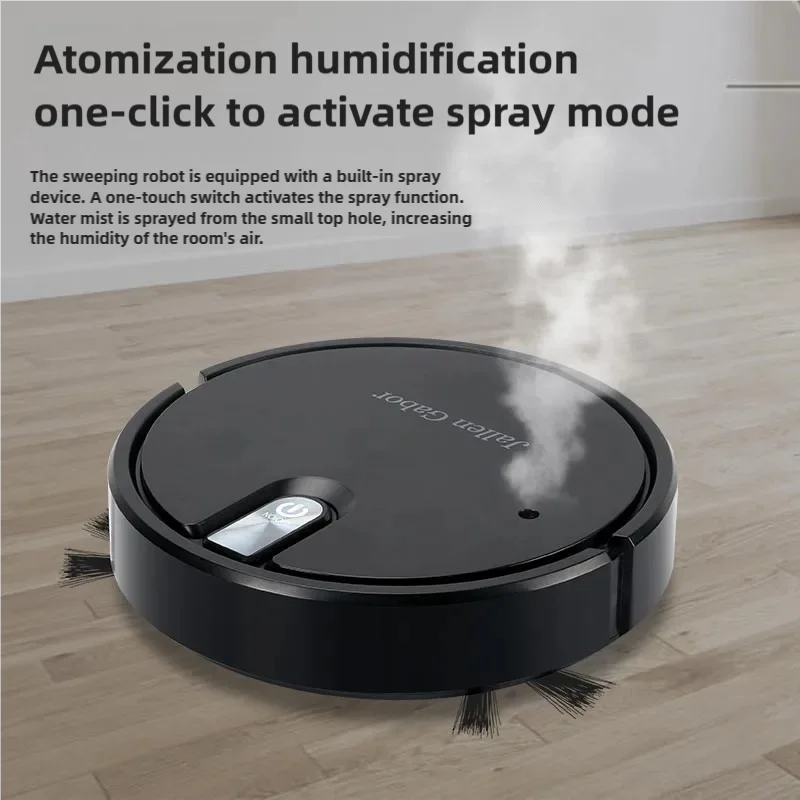 Высокоэффективный бытовой робот-пылесос с питанием от USB, УФ-свет, автоматический робот-пылесос для подметания и мытья полов