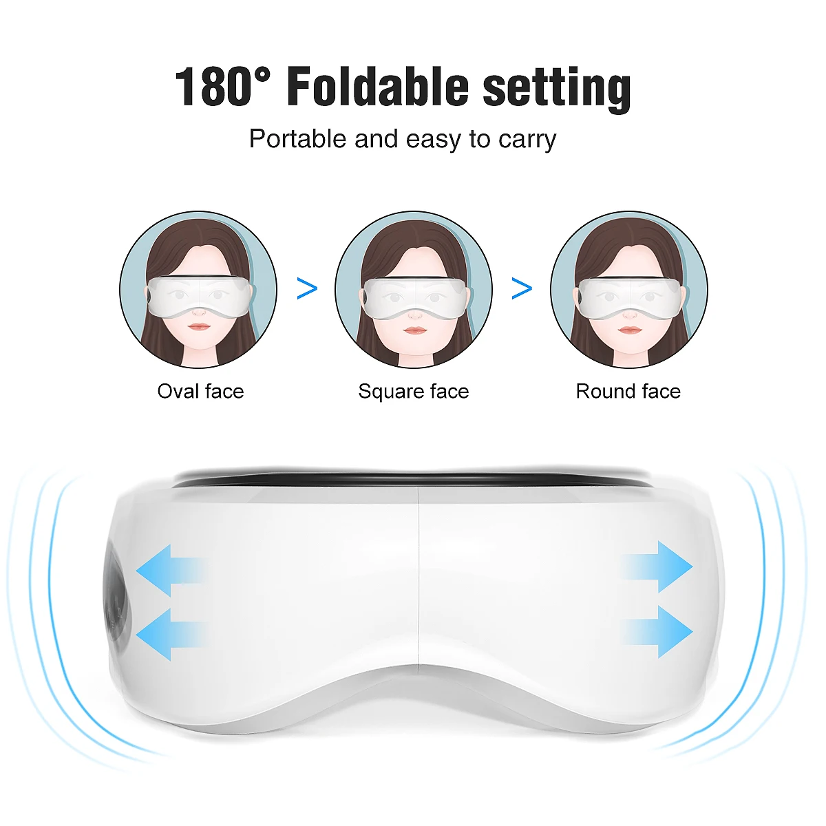 Eye Wrinkle Massager Vibration Intelligent Eye Massage Relieve Eye Fatigue Air Pressure Vibration Care